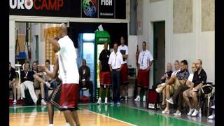 Bismack Biyombo adidas EuroCamp private workout in Treviso [upl. by Pinto]