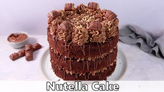 Nutella Cake Recipe [upl. by Claiborne]