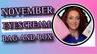 November Eyescream Beauty Bag and Box [upl. by Pascasia]