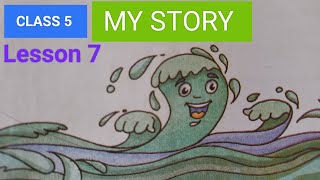 My Story  class 5  Lesson 7 viralvideo trending rhymes poem scertassam textbooksolutions [upl. by Suirtimid83]