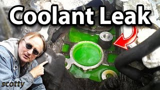 How to Find a Coolant Leak in Your Car with UV Dye [upl. by Rubenstein]