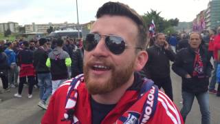 Crotone Inter 21 Il film del tifosi rossoblu 09042017 [upl. by Hizar867]