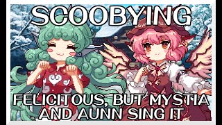 Scoobying  Felicitous Touhou Mix  but Mystia and Aunn sing it  Friday Night Funkin Covers [upl. by Newsom896]