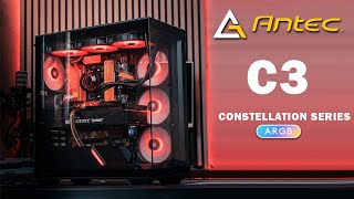 CONSTELLATION SERIES  ANTEC C3 ARGB Black [upl. by Uda]