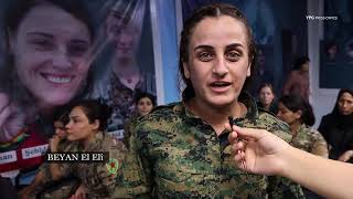 YPJ Konferansa xwe ya 4emîn li dar xist [upl. by Htims]