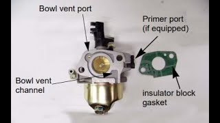 Huayi and Deni Carburetor Repair Manual  MTD Engines [upl. by Daniels973]