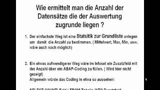 ZLex Query Anzahl der Datensätze ermitteln [upl. by Ocirrej]