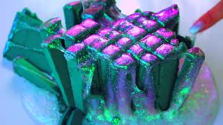 Mixing Pigment into Slime Duochrome Satisfying Slime ASMR Video Compilation [upl. by Earezed]