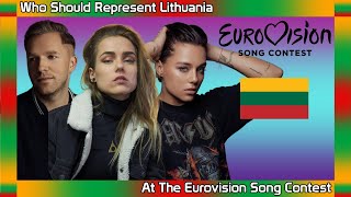 Who Should Represent Lithuania At The Eurovision Song Contest 2024 [upl. by Nidnerb]