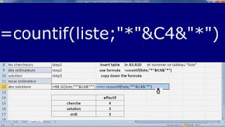 FONCTION NBSI EXCEL cas spréciale [upl. by Thant]