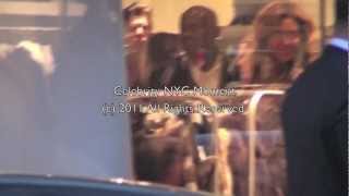 Beyonce and JayZ seen dancing and shopping while Kanye West looks on in NYC beyonce jayz kanye [upl. by Nollie]