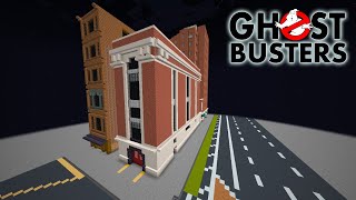 Minecraft Timelapse Building The Ghostbusters HQ [upl. by Yggep]