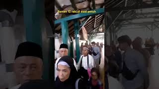 Santri jiarah ke banten malam 12 rabiul awal fypviral videoshort ulama bantenanakanak [upl. by Kcam]