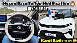 Nexon Base To Top Model Modification 🔥  Nexon Modification with Price  Best Video for Nexon ✅ [upl. by Primo827]