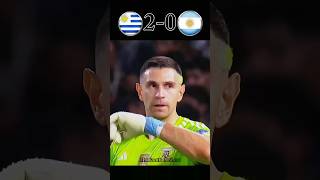 Argentina Vs Uruguay FIFA World Cup 2026 Qualifier  Messi Loss This Match  messi argentina fifa [upl. by Nnaear]