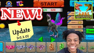 ARBS Mobile  New features update V220  Animal revolt battle simulator mobile [upl. by Eisteb522]