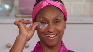 BeautyBio Bright Eye Gels 30 ct The Pout Lip Headband AutoDelivery on QVC [upl. by O'Meara]