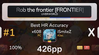 ☑️ iSmileZ  UVERworld  Rob the Frontier FRONTIER HDHR  SS  r1 [upl. by Manvel453]