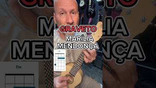 Graveto  Marília Mendonça  como tocar no ukulele  cifra [upl. by Alard]