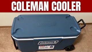 Coleman 316 Series Wheeled Hard Cooler [upl. by Aneele]