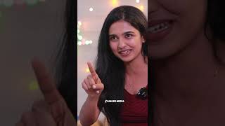 MAMITHA BAIJU  WRONG ANSWERS TO QUESTIONS  FUN SEGMENT GINGER MEDIA  shorts [upl. by Aryajay451]