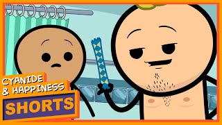 The Finger Trap  Cyanide amp Happiness Shorts [upl. by Dixil240]