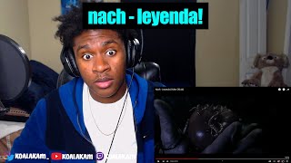 i HAD to grab a THINKING CAP Nach  Leyenda Vídeo Oficial  reaction [upl. by Samaj121]