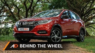 2019 Honda HRV Review  Behind the Wheel [upl. by Annaerb317]