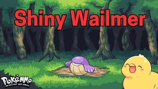 PokeMMO Found a Shiny Wailmer Team KRKN [upl. by Adanar192]