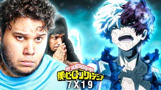 My Hero Academia Season 7 Episode 19 REACTION  a new peak for story telling [upl. by Mok]