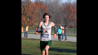 Marek Butkiewicz  Kalamazoo Hackett  2024 Division 4 Cross Country Finals [upl. by Ivana992]