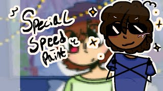 SPECIAL SPEEDPAINT    Quick announcement 3c  using my voice AGAIN   Read Desc pleaseee [upl. by Ocirne]