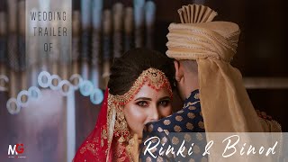 Cinematic Wedding Trailer  Rinki amp Binod 2020 [upl. by Mila920]