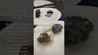 Chemical Weathering  Acidification experiment earthscience trending science rock video [upl. by Seluj]