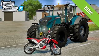 New Mods  Fendt Gen7 CRF 450R Dirt Bike amp Disable Pedestrians 35 Mods  Farming Simulator 22 [upl. by Aurilia327]