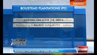 Boustead Plantations to raise RM928 million [upl. by Laehpar]