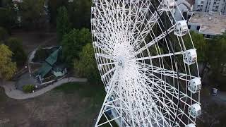 Vrnjacka Banja  Panoramski tocak SkyView Panoramic Wheel [upl. by Wonacott]