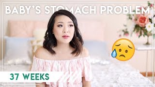 BABYS STOMACH PROBLEM  Preggy Vlog Week 37 [upl. by Battiste707]