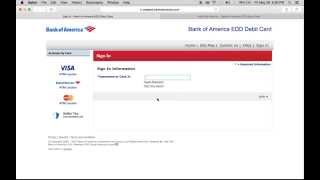 Login Bank of America EDD Debit Card  Sign in [upl. by Aliakim]