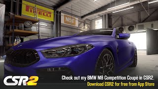 【CSR2】M8 Competition Coupe shift amp tune for 796x [upl. by Auburta]