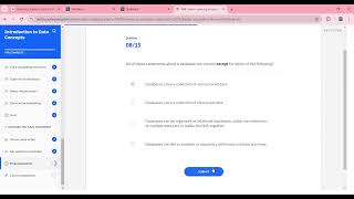 IBM  INTRODUCTION TO DATA CONCEPTS  FINAL QUIZ ANSWERS quizanswers ibm [upl. by Lynelle599]