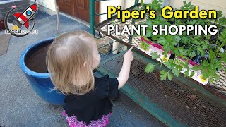 Adorable Toddler Piper Picks Plants for Our Backyard Garden Project [upl. by Aicnelav]