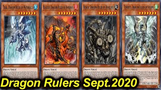 【YGOPRO】DRAGON RULER DECK SEPTEMBER 2020  MASTER RULES 2020 TEST  4 WAYS TO ABUSE [upl. by Bertram741]