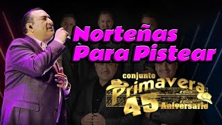 Conjunto Primavera  Puras Norteñas Viejitas Pero Bonitas  Con letra y Baile en Pareja [upl. by Yeltnerb]