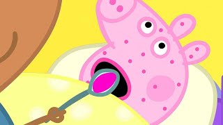 Peppas Not Feeling Well  Peppa Pig Official  Family Kids Cartoon [upl. by Velleman606]