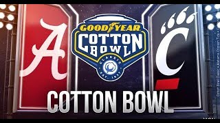 Cotton Bowl  Cincinnati Bearcats vs Alabama Crimson Tide Live Stream amp Play By Play [upl. by Lleval]