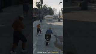 GTA V online Pizza Delivery [upl. by Ennaihs110]