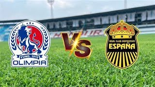 OLIMPIA VS REAL ESPANA  EN VIVO  LIGA NACIONAL DE HONDURAS [upl. by Hawthorn501]