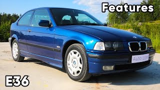 Interesting amp Unusual Features of the BMW E36 3 Series Compact 19942000 [upl. by Namara]