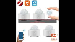 1005005709860096 IHSENO Tuya ZigBee PIR Motion Sensor Smart Home Human Body Infrared De [upl. by Etyak]